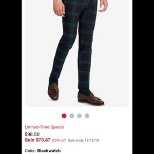 Polo Ralph Lauren Tartan Plaid Pants (32x30)